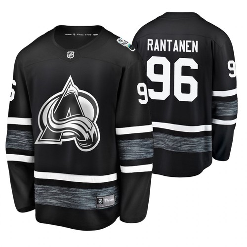 Colorado Avalanche Trikot 96 Mikko Rantanen Schwarz 2020 All-Star